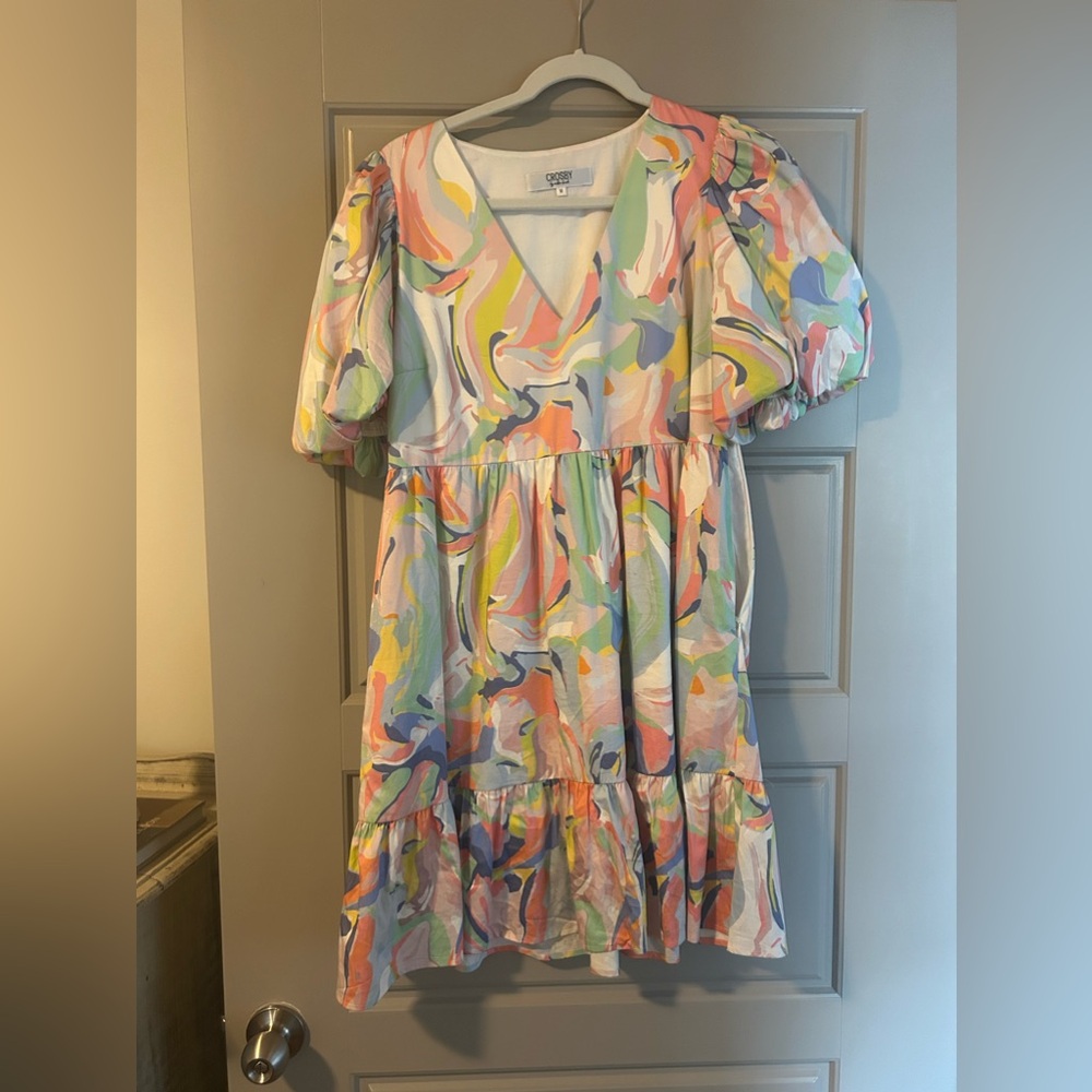 Crosby multicolor dress - perfect for baby, wedding showers!